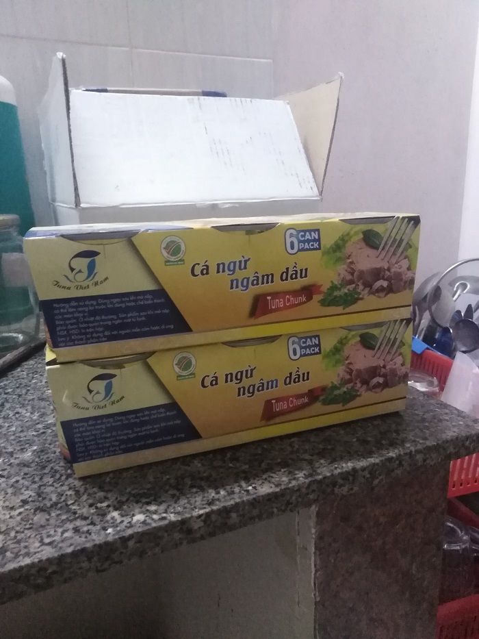 Combo 6 hộp Cá Ngừ ngâm dầu 160g