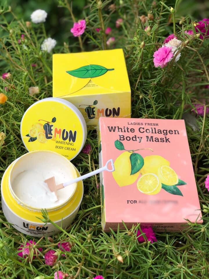 [HCM]Ủ trăng chanh lemon + quà