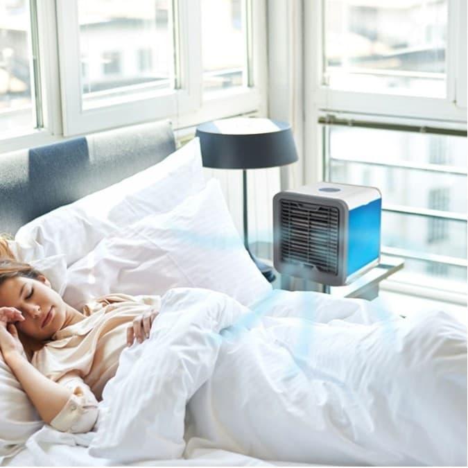 Quạt điều hòa hơi nước mini