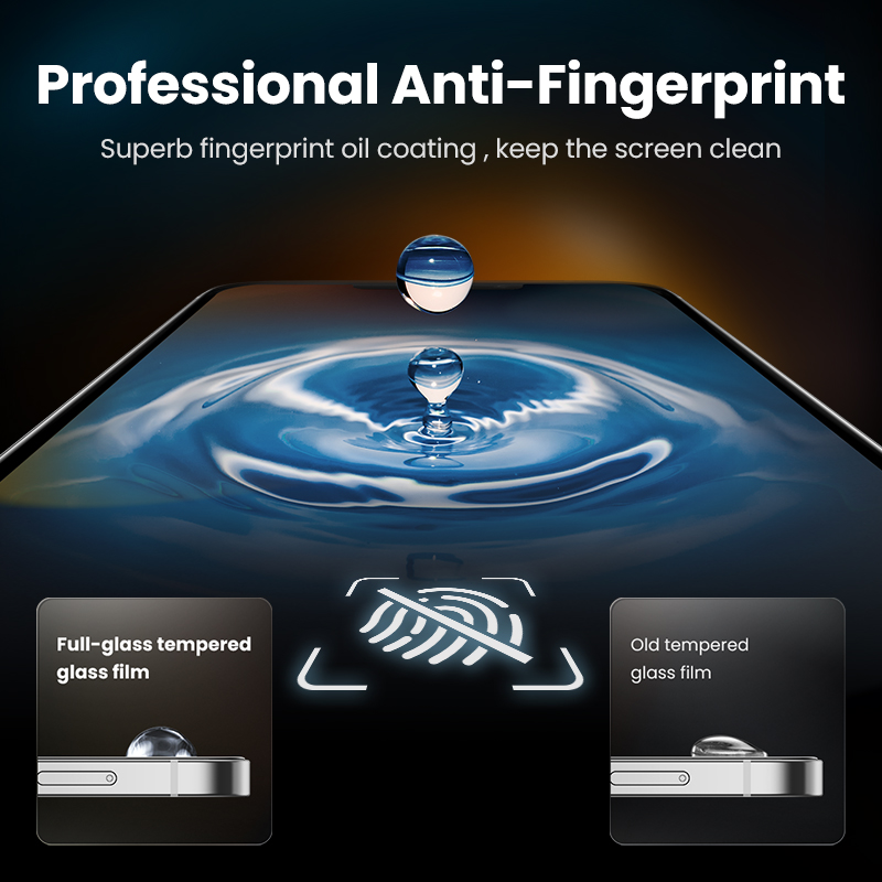【For iPhone 14 Film】UGREEN 2pcs Borderless Full Screen HD Screen Protector Film for iPhone 14/14Max/14 Pro/ 14 Pro Max iPhone 13 / iPhone 13 Pro / iPhone 13 Pro Max