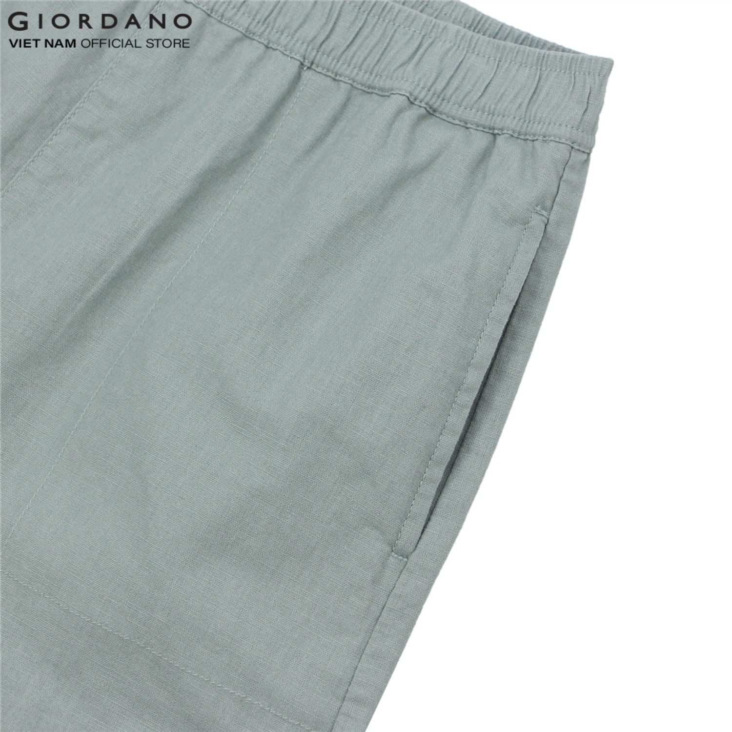 Quần Shorts Linen Nữ Giordano 05403209