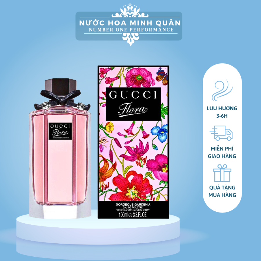 Nước Hoa Chính Hãng Gucci Flora Gorgeous Gardenia Edt Chiết 5Ml/10Ml/20Ml  Giá Rẻ, Chỉ Từ 110.000đ. Mua Ngay Kẻo Lỡ!