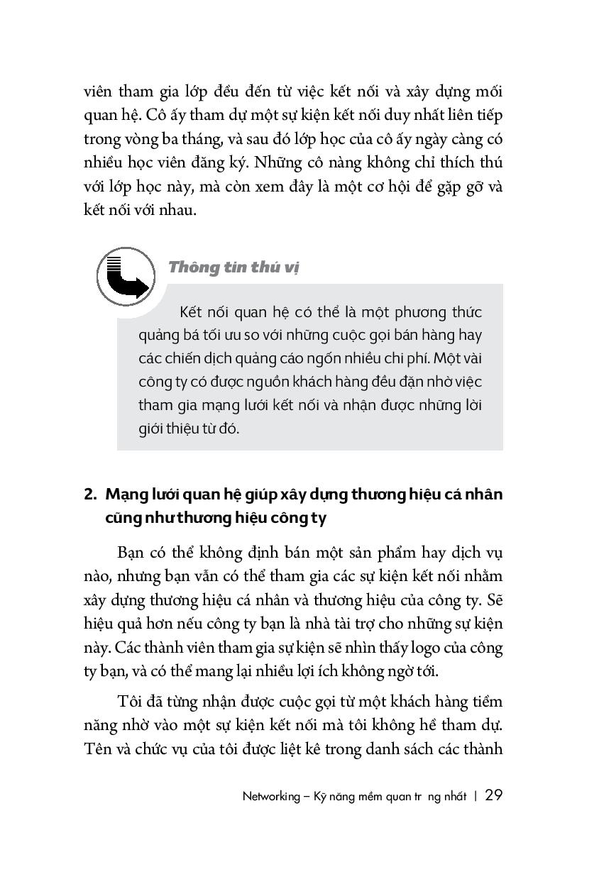 Fahasa - Networking - Kỹ Năng Mềm Quan Trọng Nhất