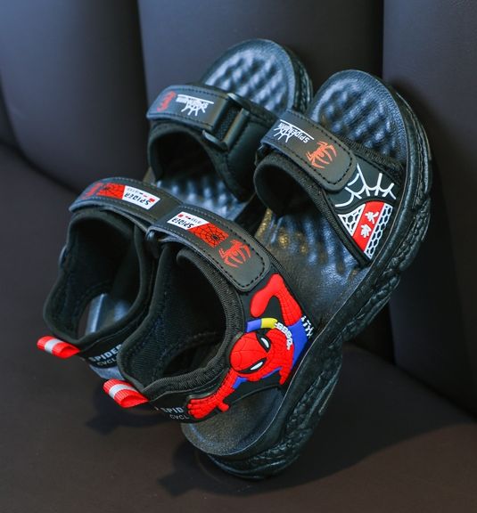 Sandal cho bé trai ( in Người nhện ) - giày xăng đan đi học bé trai BC63