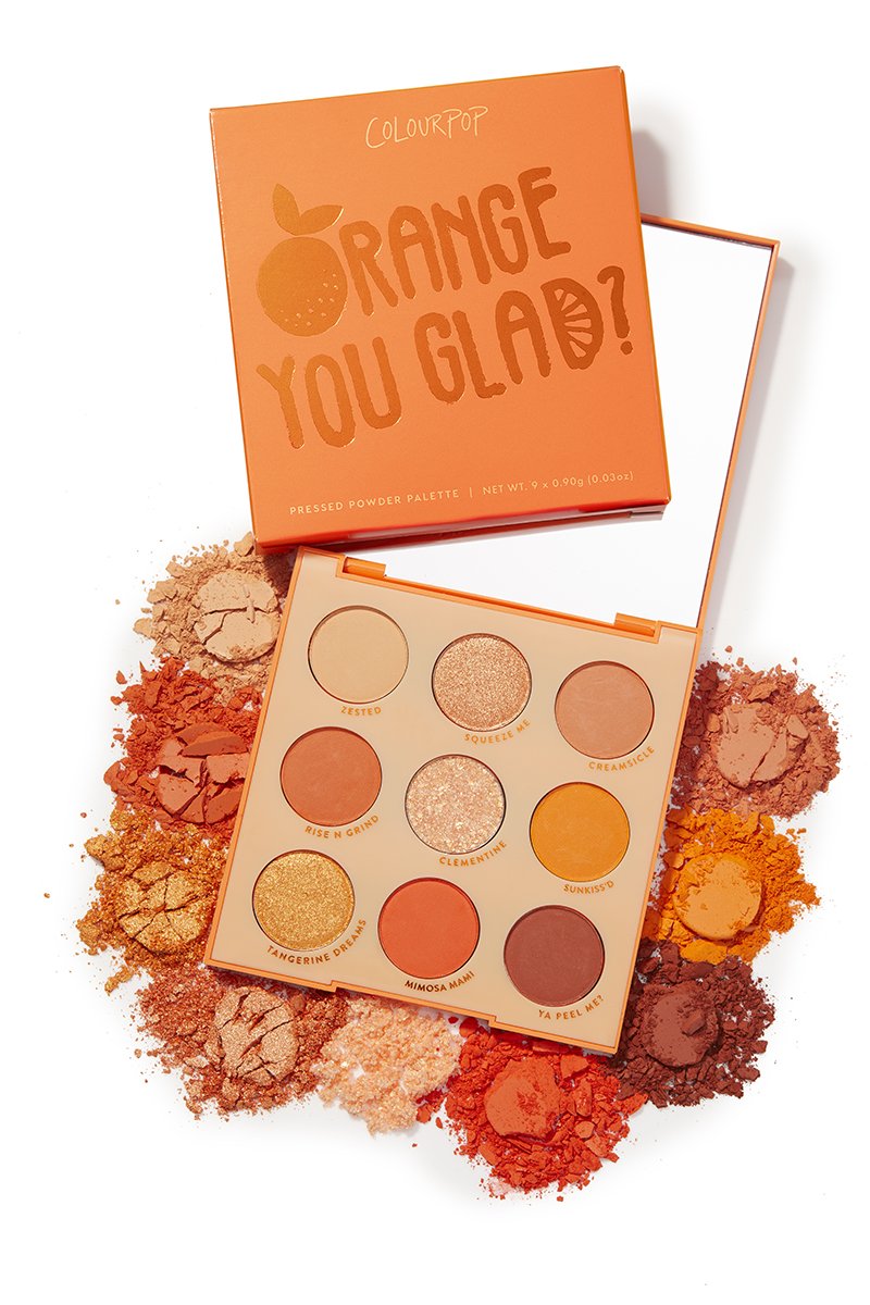Bảng Phấn Mắt Colourpop Orange You Glad