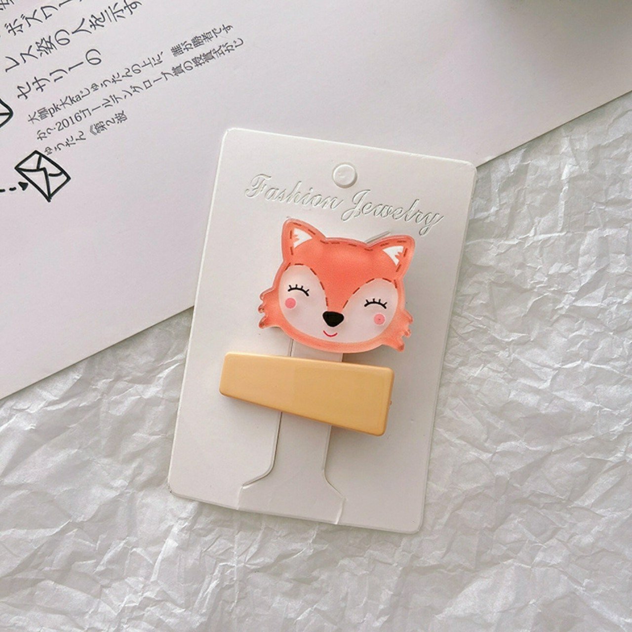 Kẹp tóc resin cartoon baby