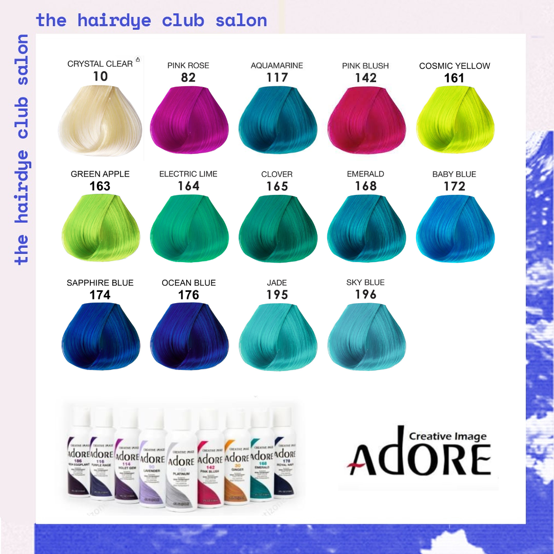 Màu nhuộm tóc Adore Semi-Permanent hàng US ( part 2 )