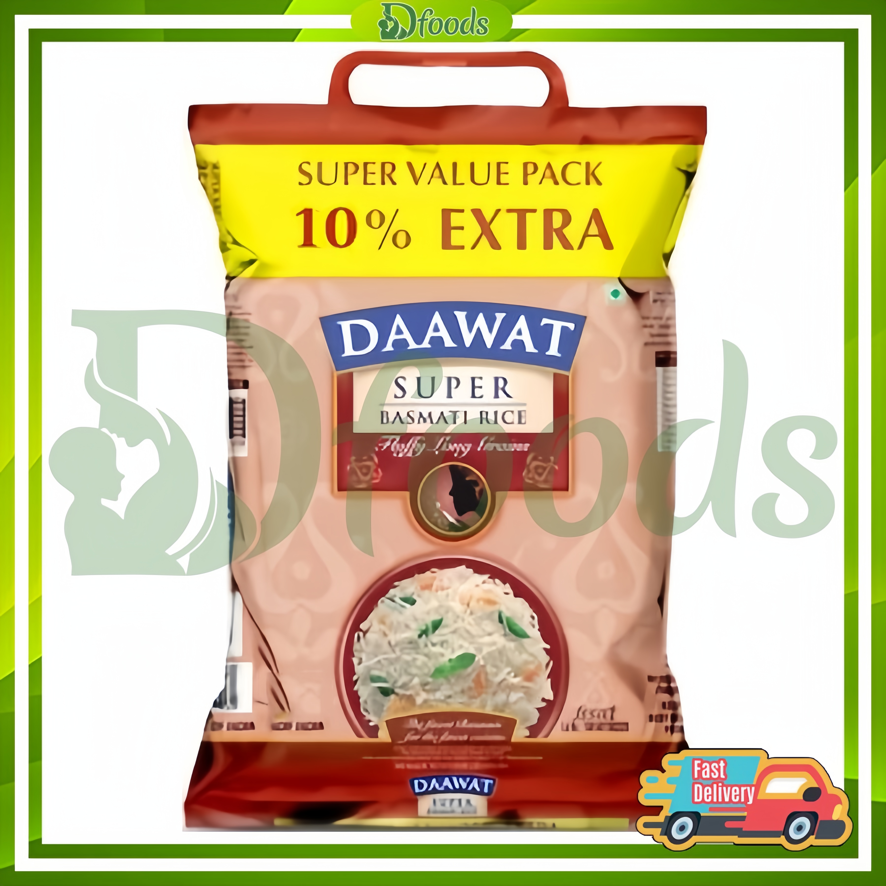 [HCM] Gạo Basmati Rice Daawat 5kg