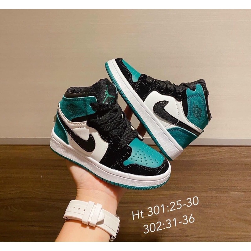 Giày JORDAN cao cổ siêu chất cho bé trai và bé gái( hàng có hộp)