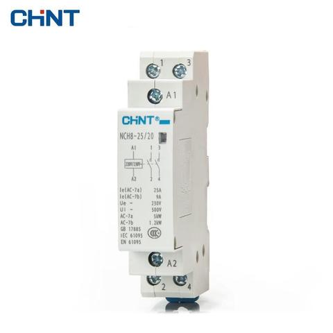 Contactor Khởi động từ 1 pha Chint NCH8-25A 220V
