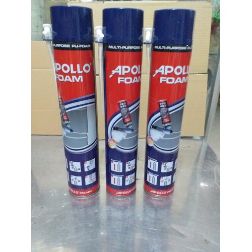 1 thùng 12 chai foam Apollo 750ml