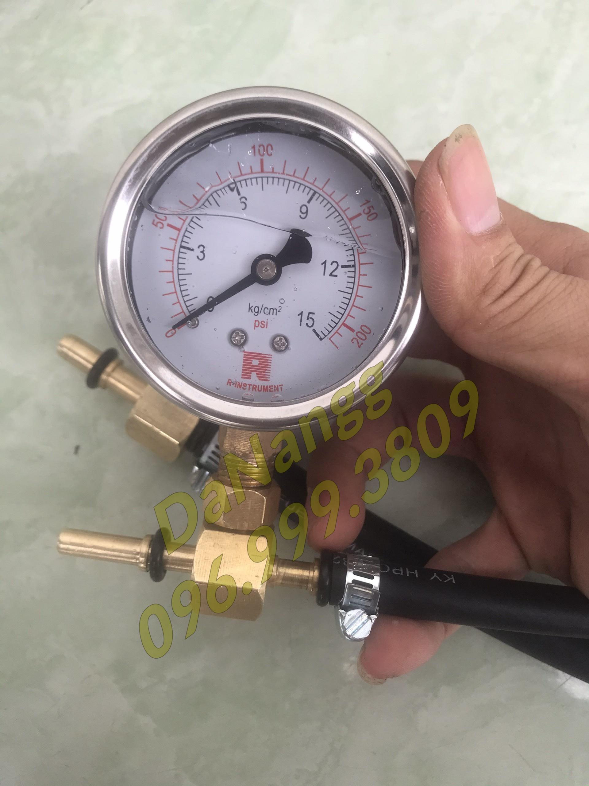 Fi Motorcycle Fuel Pump Pressure Gauge Set