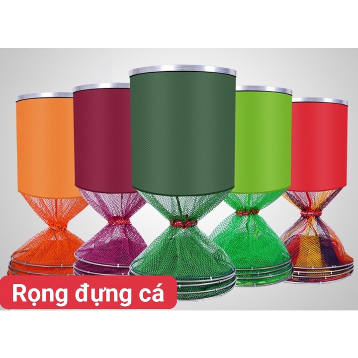 Rọng Đựng Cá Câu Tay 33x1m5--40cmx2m,Giỏ Đựng Cá câu đài -giỏ đựng cá 40cmx2m-túi đựng cá