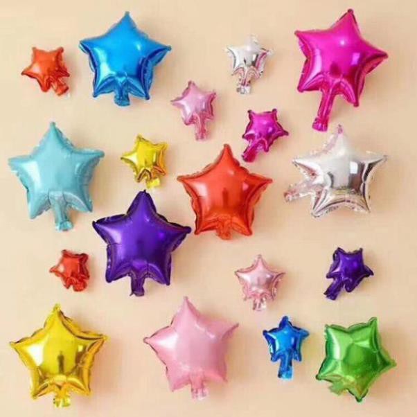 [HCM]Bóng kiếng ngôi sao trang trí có 3 size ( 20 cái có giá sỉ )