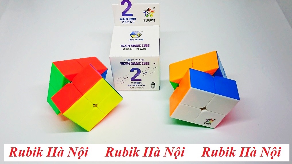 Rubik 2x2 Yuxin Black Kirin