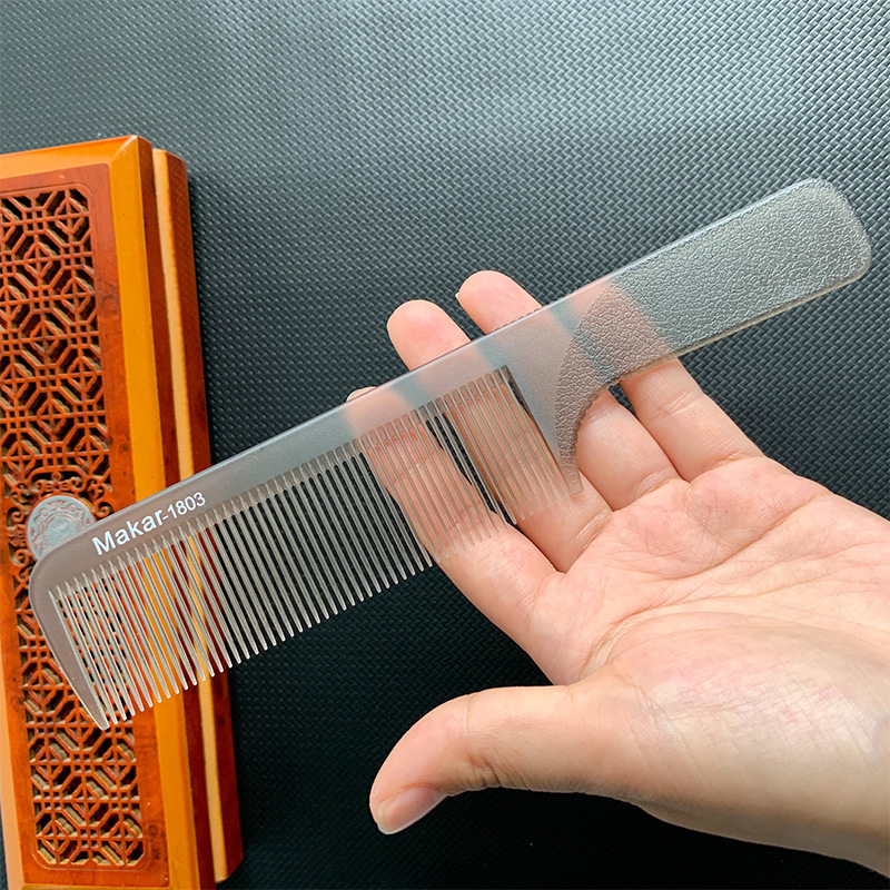 Lược Makar bản to cắt tóc nam mỏng dẻo xông tóc tốt