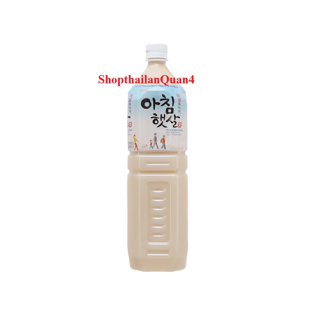Nước gạo hàn quốc chai 1500ml hsd 9/2022