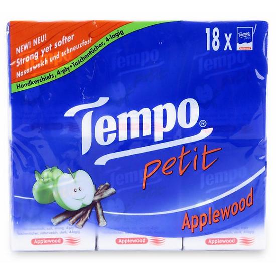 Combo 5 lốc khăn giấy Tempo Petit Applewood