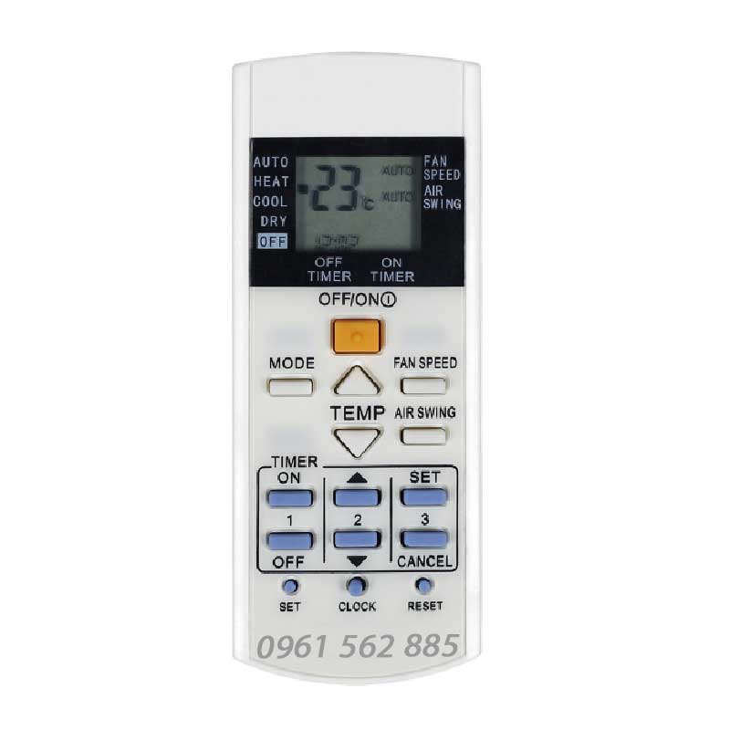 Điều khiển điều hòa panasonic thường 1 chiều
