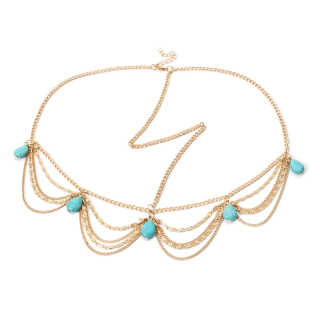 [HCM][Mã FAGREEN55 giảm 10% đơn 99K] Bờm tóc bohemian - Vòng đội đầu boho - head chain boho style