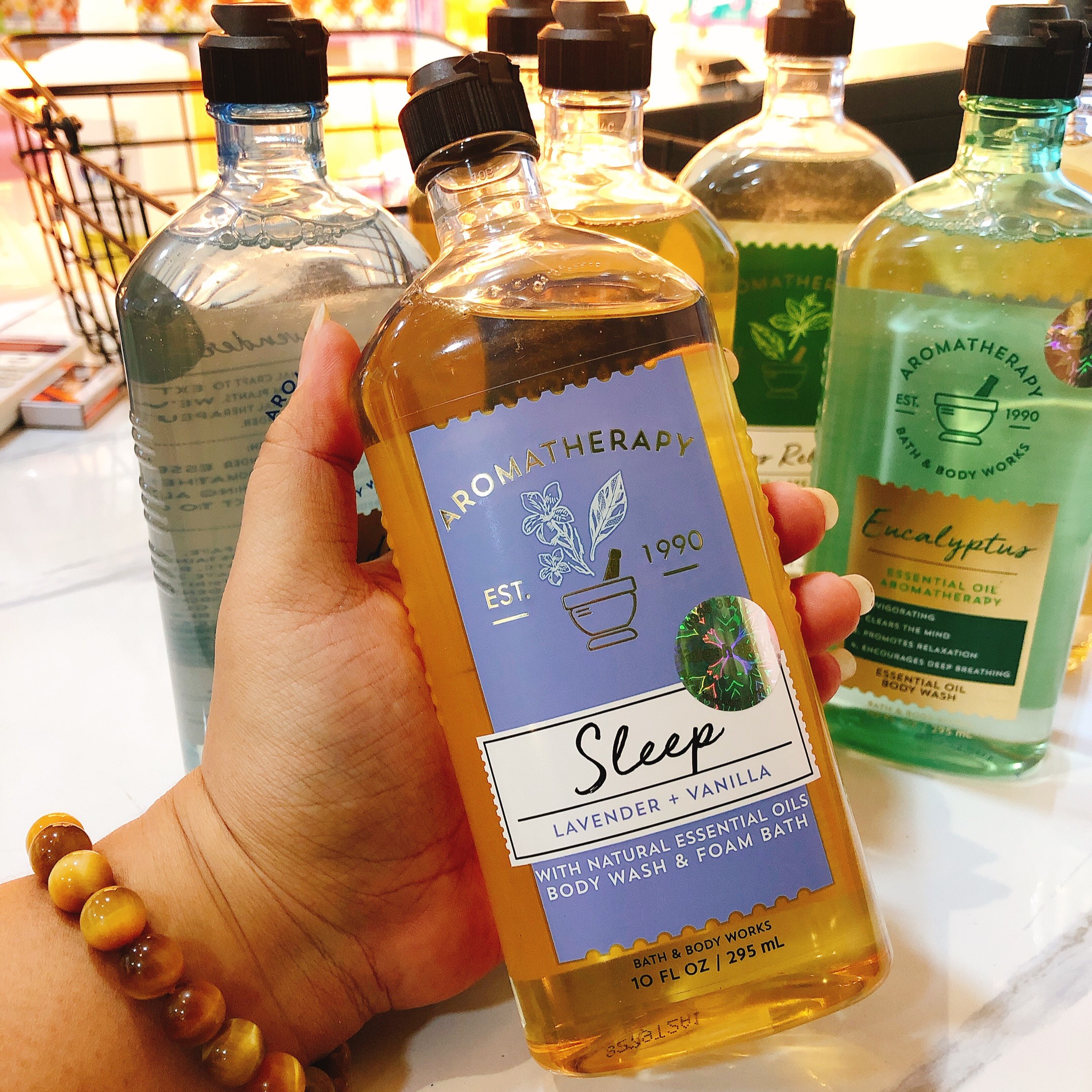 Sữa tắm tinh dầu thư giãn BBW Aromatherapy