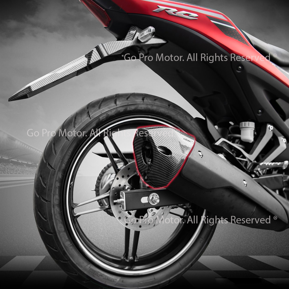 Chụp Đích Pô EXCITER 155 VVA Xi Carbon