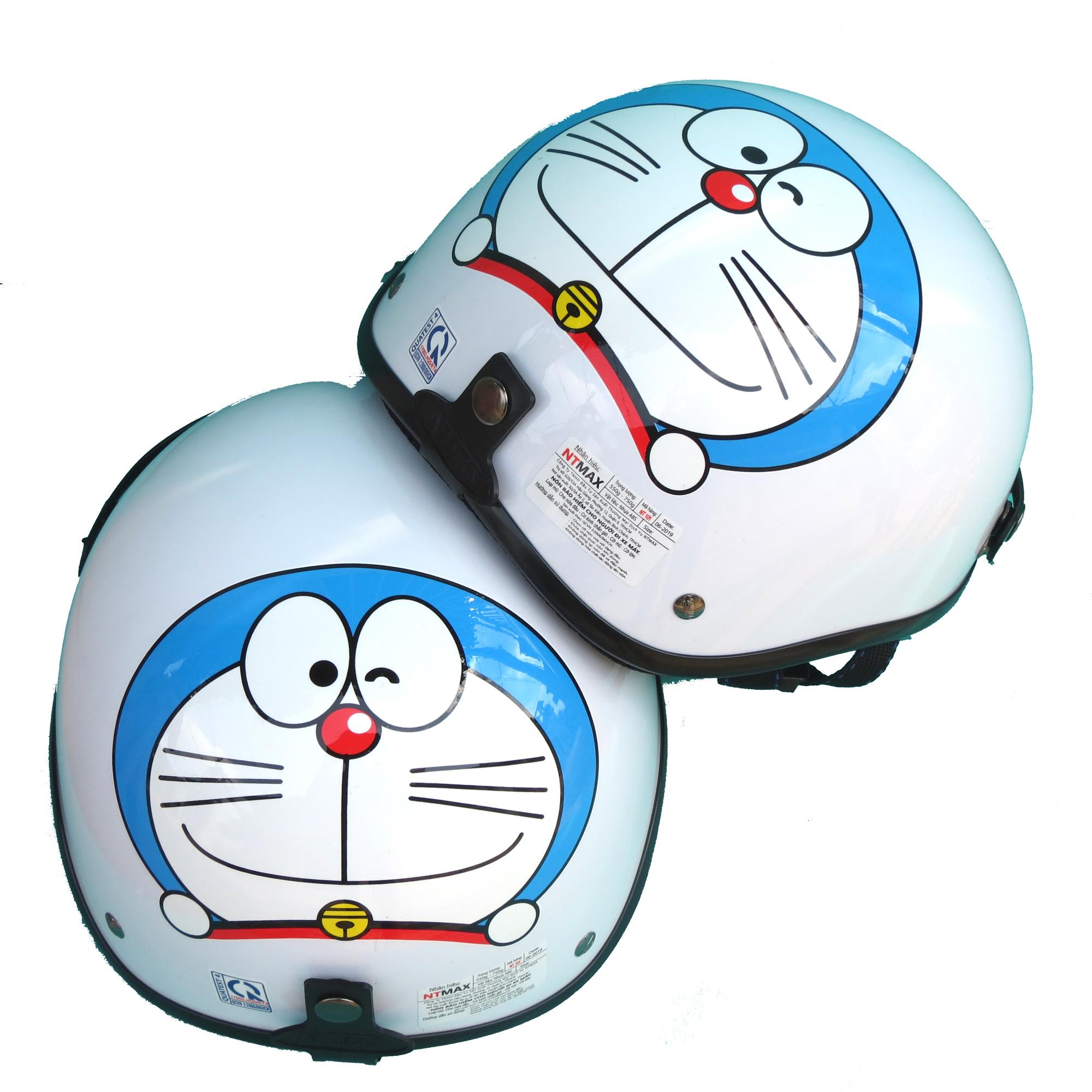 Mũ bảo hiểm NTMAX 1/2 Mèo đôrêmon