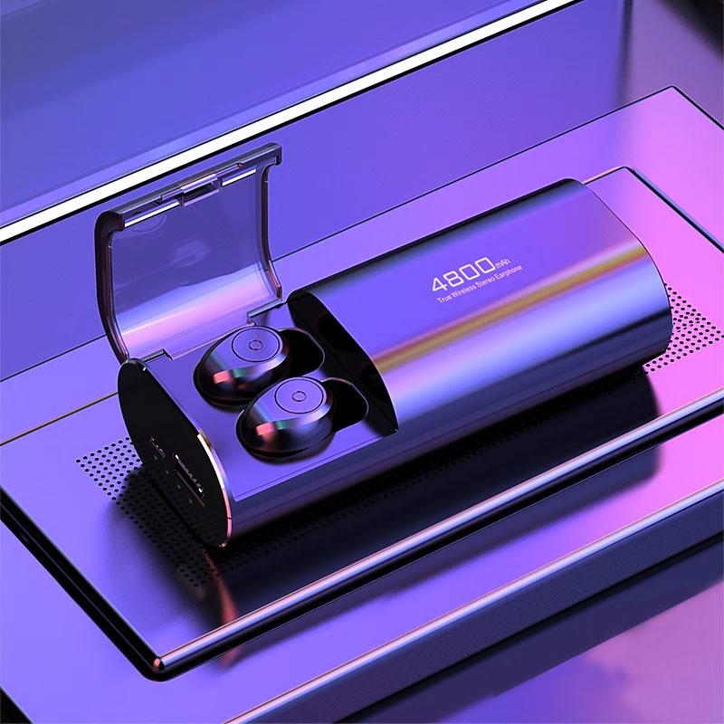 Tai Nghe không dây Bluetooth S11 5.0 TWS - Kiêm Sạc Dự Phòng Cho Điện Thoại Chống Nước IPX5-Bass siêu trầm