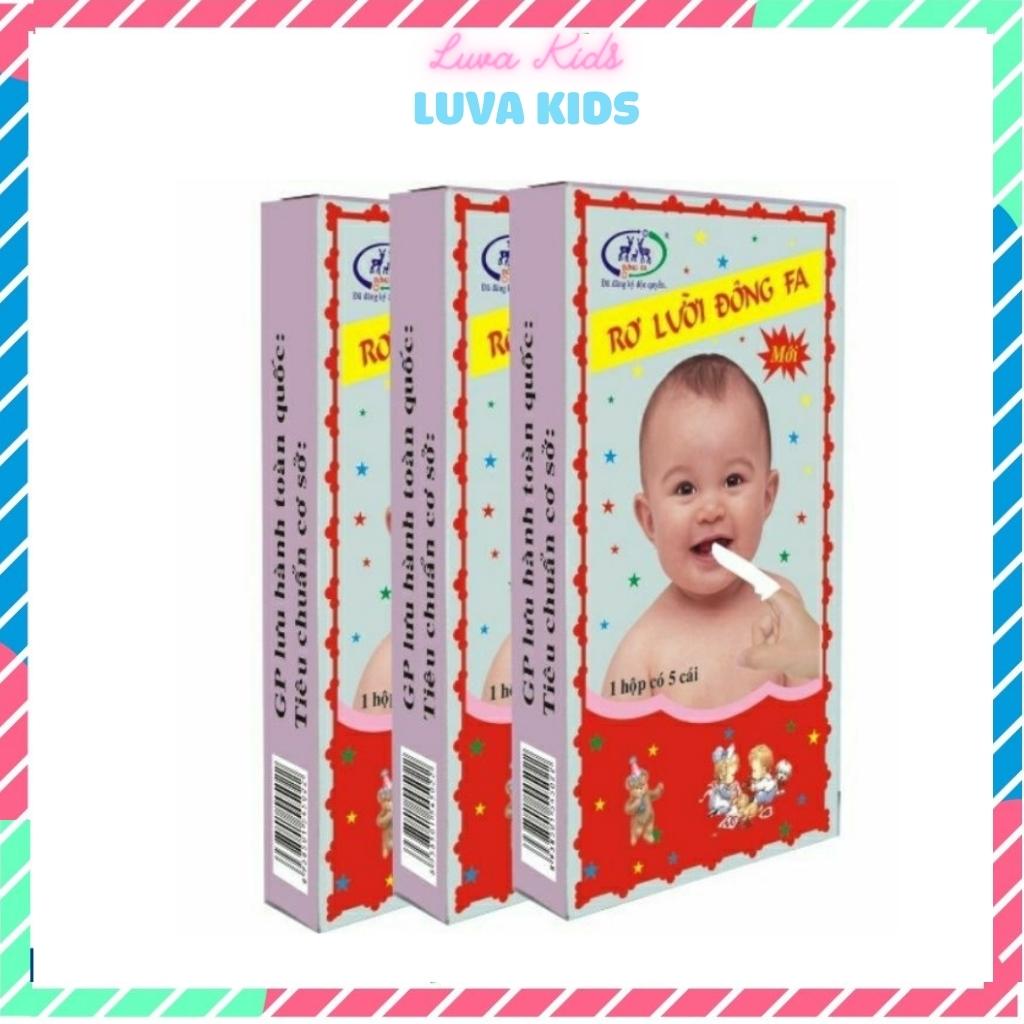 10 hộp 50 chiếc rơ lưỡi trẻ em, rơ lưỡi cho bé, rơ lưỡi Đông Fa 3 con nai