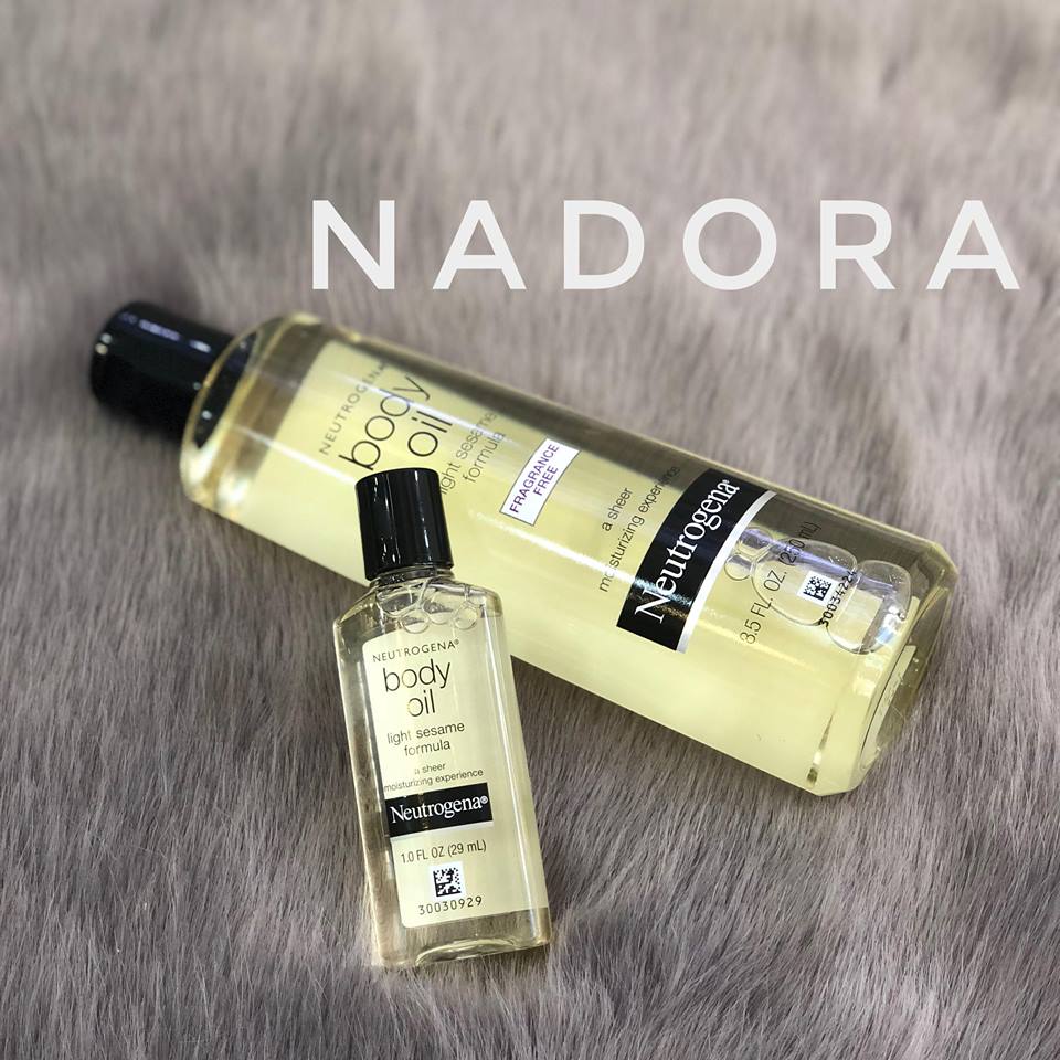 [HCM]Dầu Cấp Ẩm Neutrogena Body Oil Light Sesame Formula (250ml)