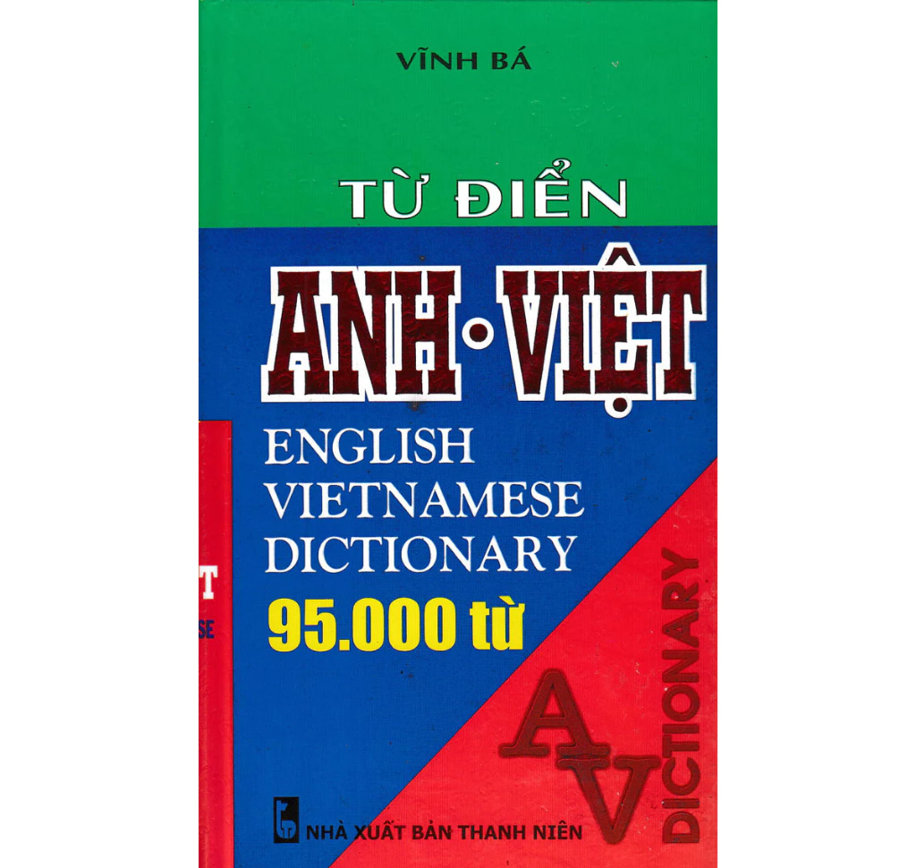 SÁCH - Từ điển Anh - Việt 95.000 từ
