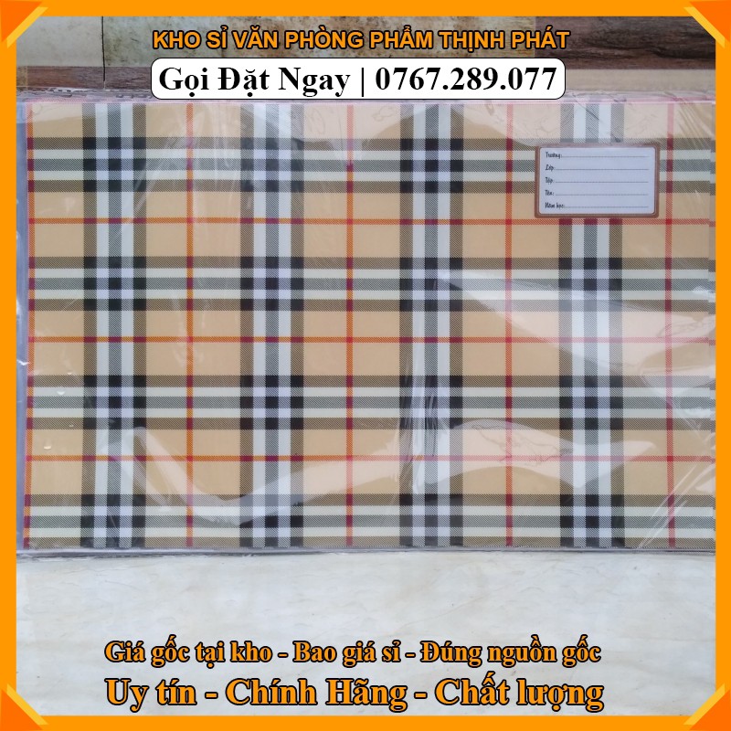 [HCM]Giấy bao tập + nhãn + giấy kiếng ( 1 xấp - 10 tờ)