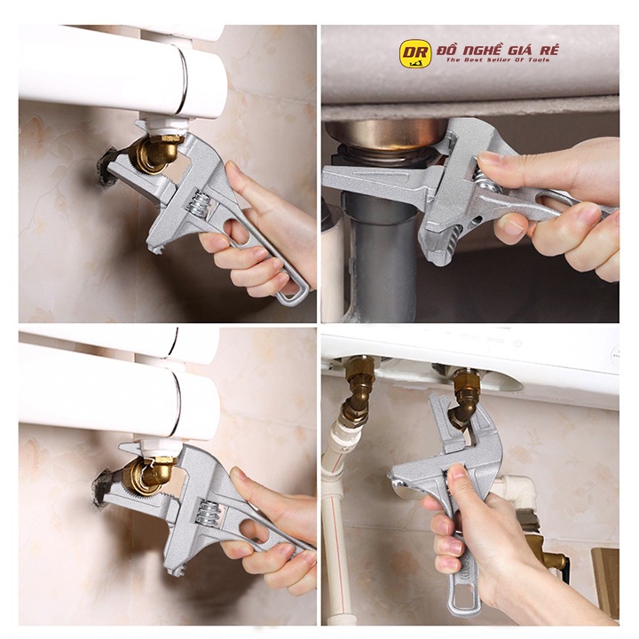 Mỏ lết đa năng vặn mở ống nước 12 inch - 300mm