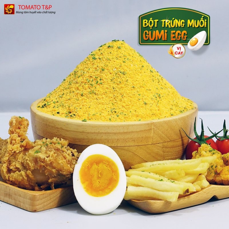 100G Bột Trứng Muối Tomato T&P