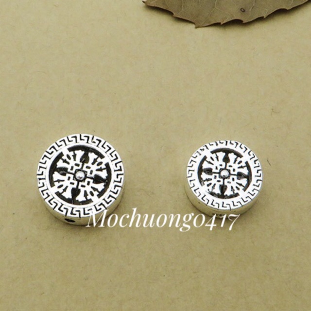 [S925] Charm bạc thái bánh xe pháp luân - MH906