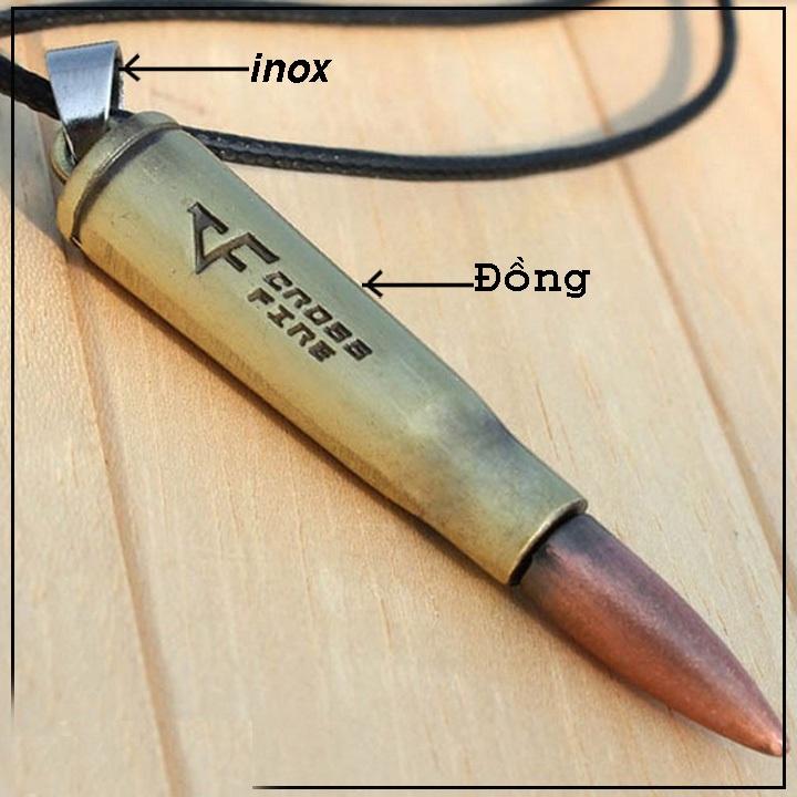 [HCM]MẶT DÂY CHUYỀN HÌNH VIÊN  ĐỒNG CỰC ĐẸP .