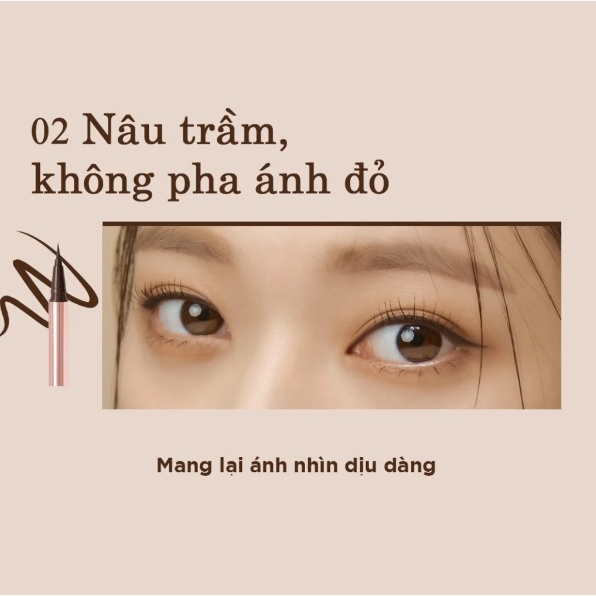 Black Rouge Kẻ Mắt Power Proof Pen Liner
