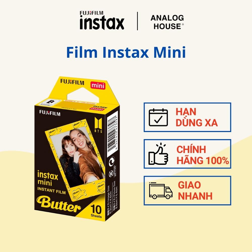 Film Instax Mini FUJIFILM - Viền Butter BTS - Date xa 2023-2024