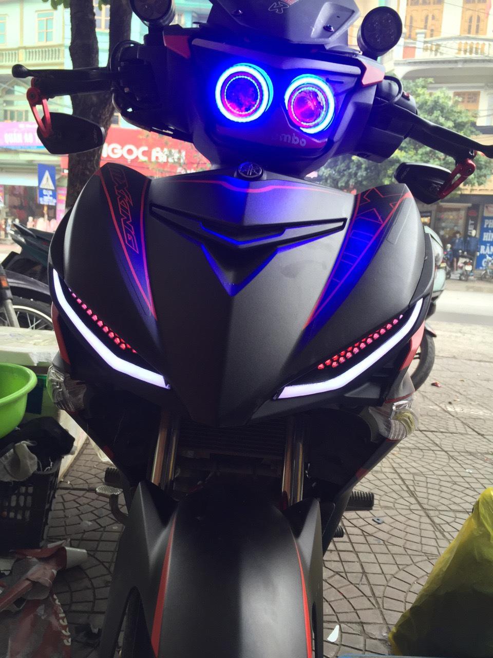 Led demi tổ ong Exciter 150