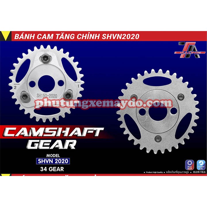 Bánh cam tăng chĩnh shvn 2020