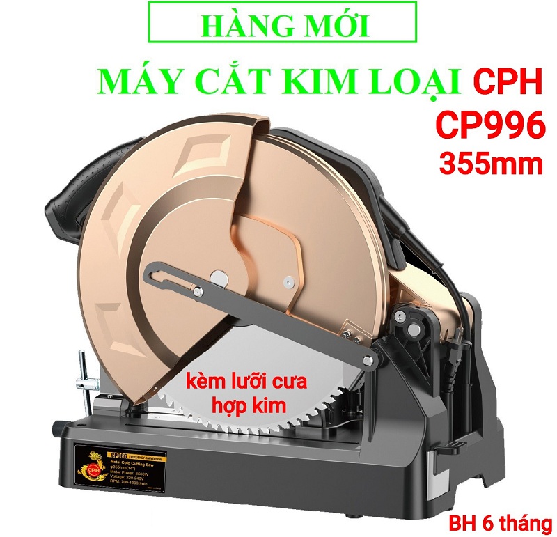 [Trả góp 0%] MÁY CẮT KIM LOẠI 3500W CHP CP996 - CP996