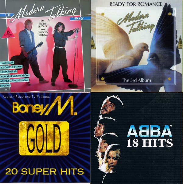 Bộ 4 Đĩa CD huyền thoại một thời