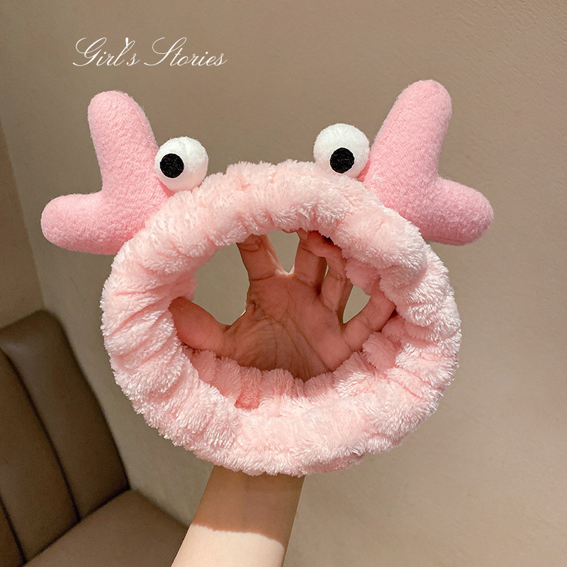 Băng Đô Rửa Mặt Băng Đô Cài Tóc Hình Cua