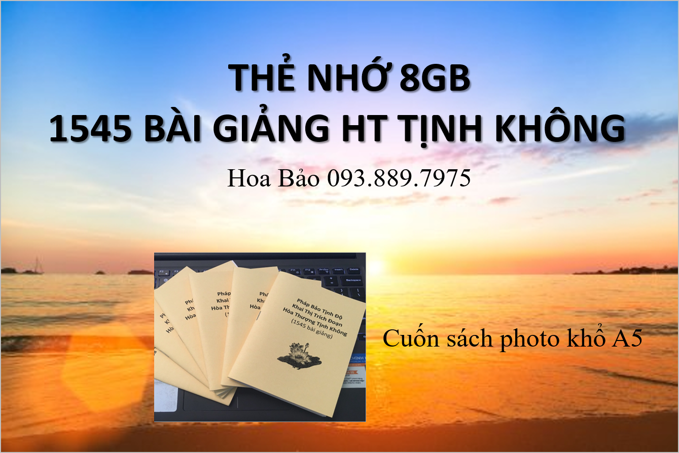 THẺ NHỚ BÀI GIẢNG PHẬT PHÁP RẤT HAY
