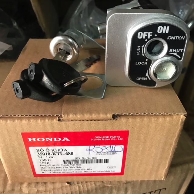 Bộ ổ khoá xe rsx110