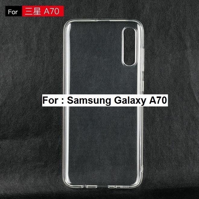 Ốp lưng dẻo trong suốt điện thoại Samsung Galaxy A70