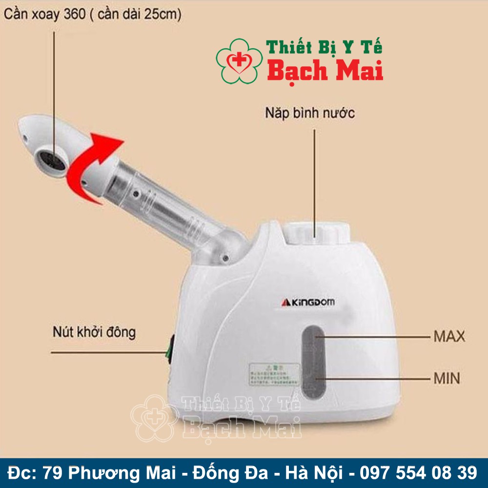 Máy Xông Mặt Mini Kingdom k33s