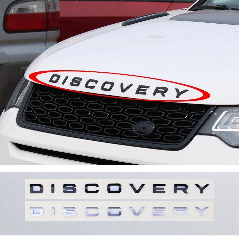 Tem chữ nổi 3D DISCOVERY màu Đen