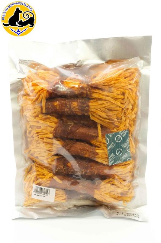 Thức ăn khô snack gà thái sợi Jerky Fish