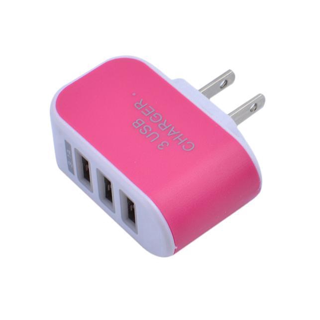 Củ sạc nhanh 3.1A với 3 cổng USB cho iPhone / Samsung